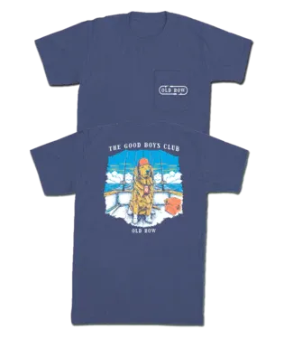 Old Row Good Boys Club Deep Sea SS Tee - China Blue