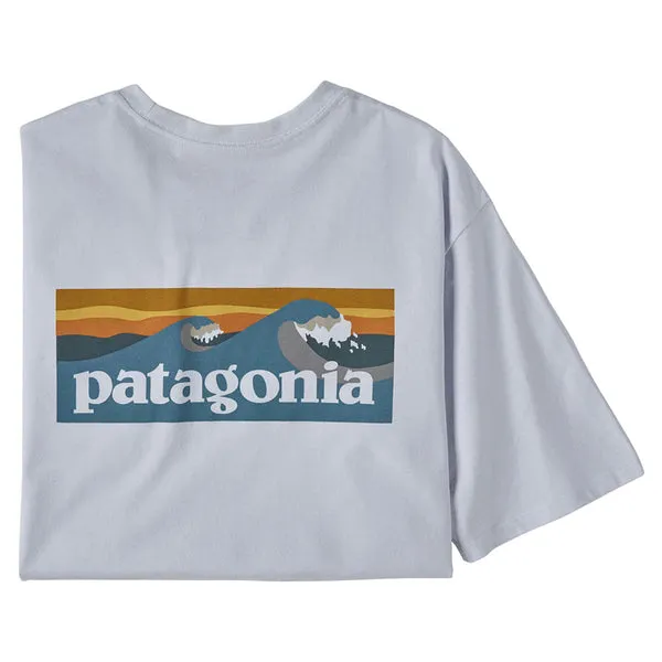 Patagonia Boardshort Logo Pocket T-Shirt - White