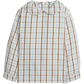 Peter Pan Shirt - Brownfield Plaid