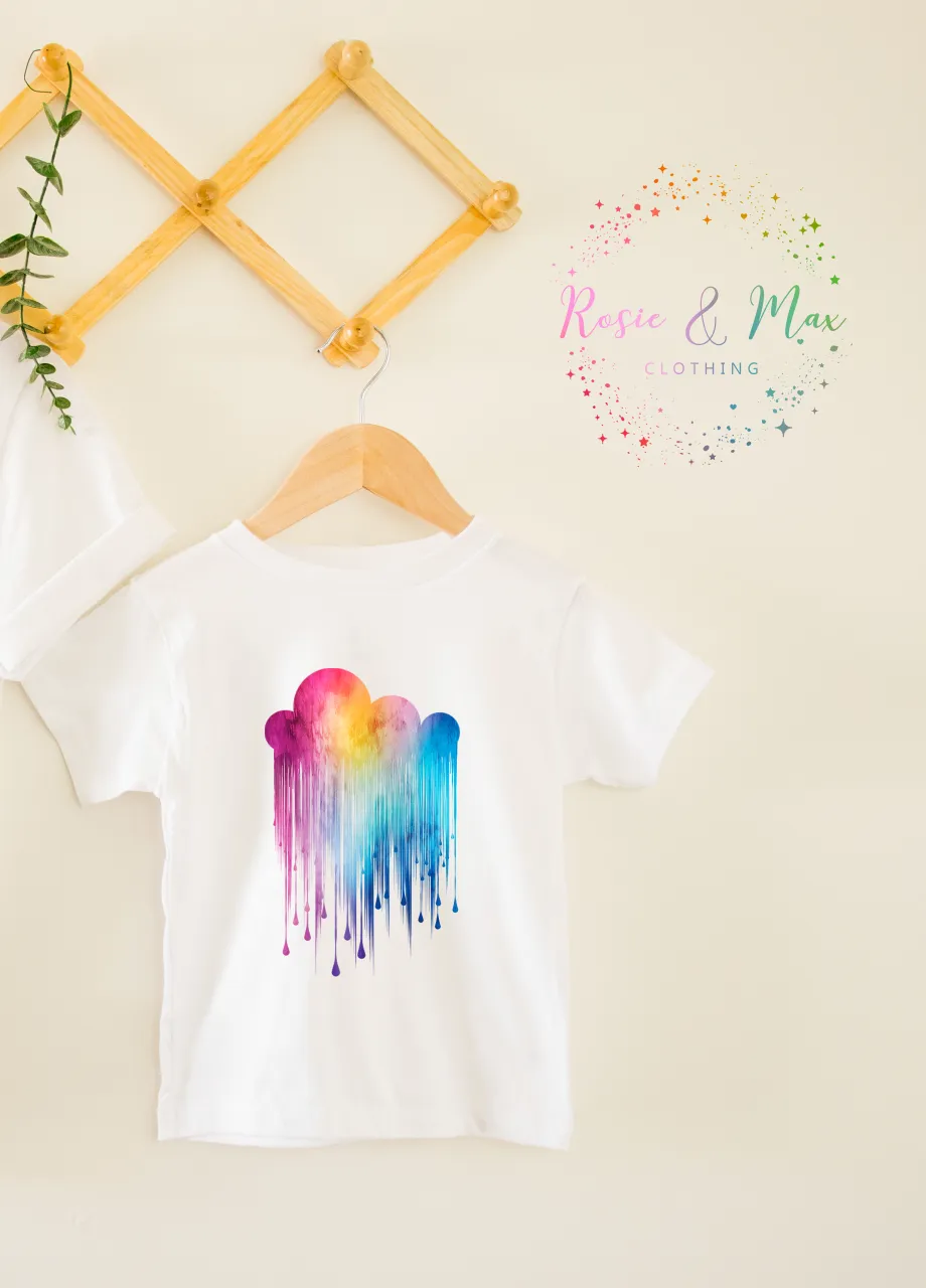 Rainbow Cloud - Graphic Tee - YOUTH