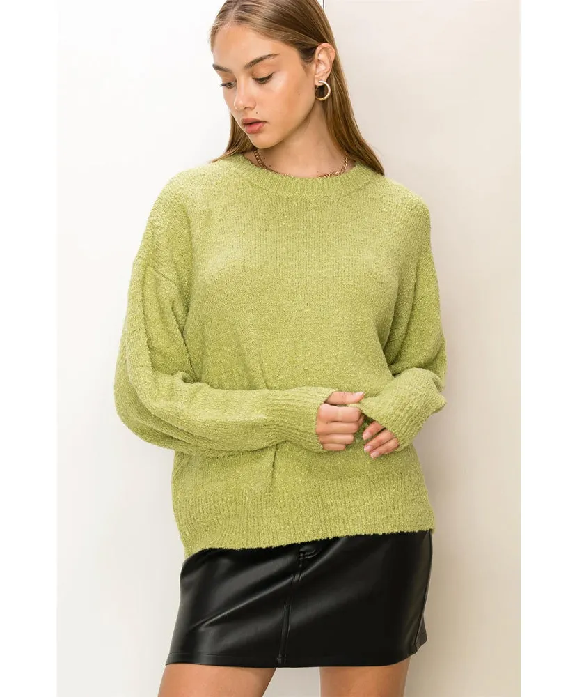 Rare Romance Oversize Long Sleeve Sweater