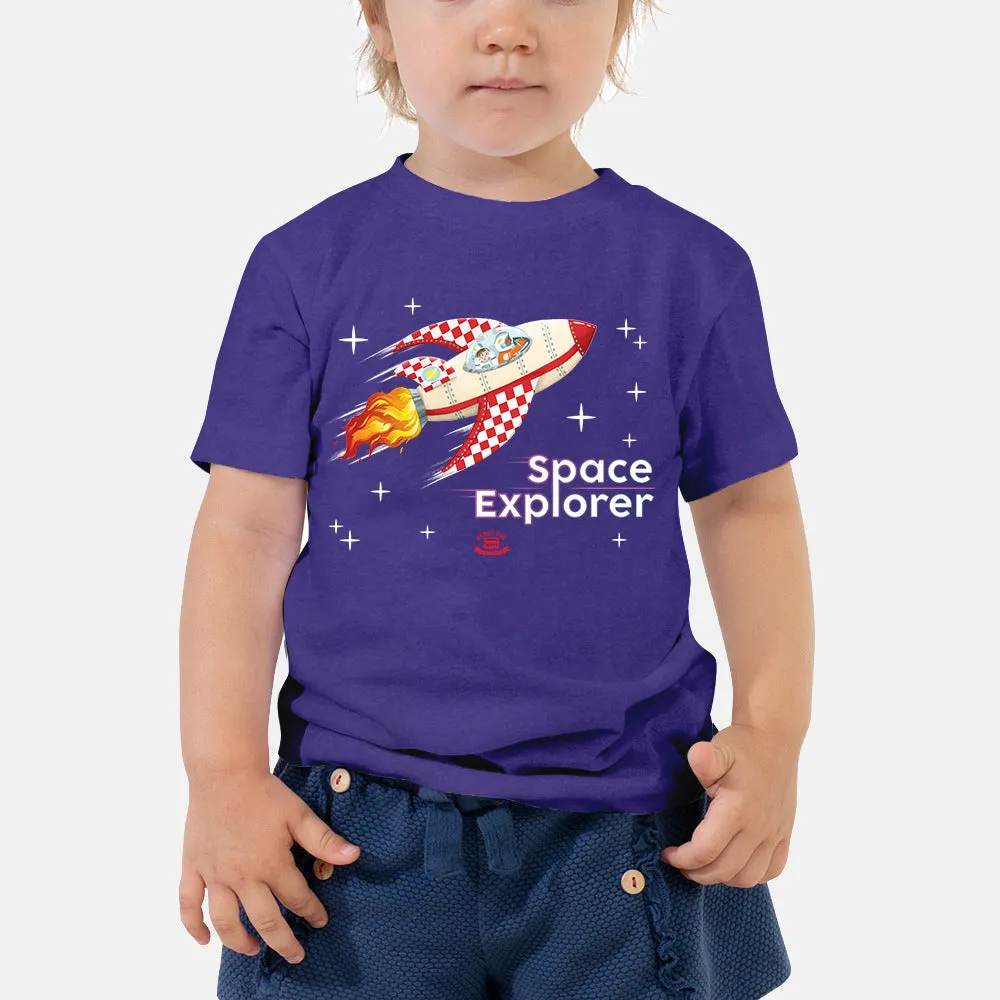 Rocket Ricky Large Print Children's T-Shirt