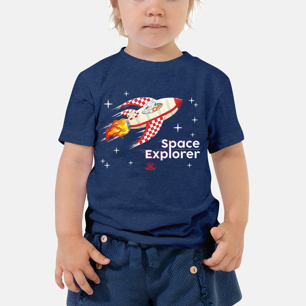 Rocket Ricky Large Print Children's T-Shirt