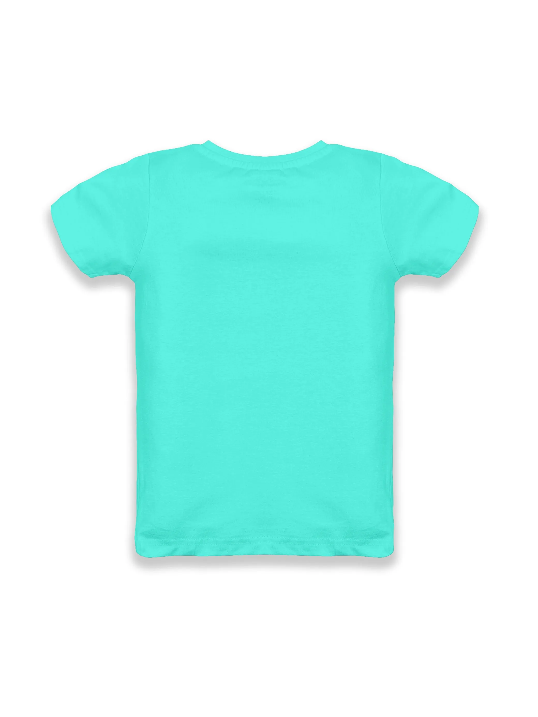 Solid Half Sleeve Round neck Tee