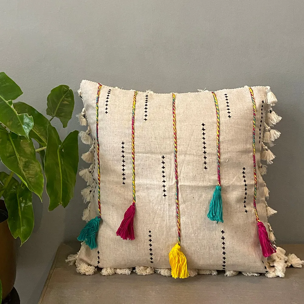 Tassel Cushion Cover