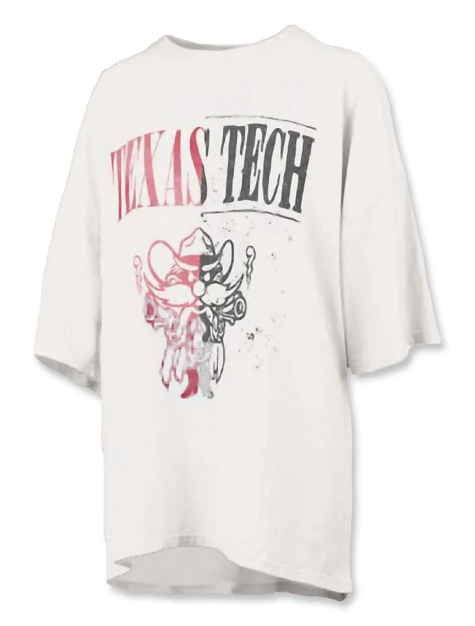 Texas Tech "Lickity Split" Oversized Women's T-Shirt