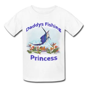 Toddlers Sailfish Fishing Princess T-Shirt 2T-5T