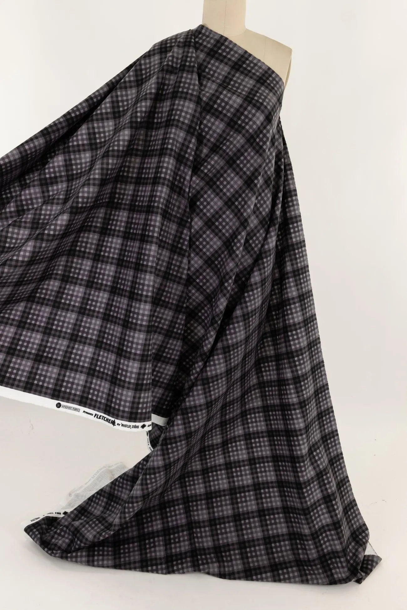 Vail Checks Cotton Flannel Woven