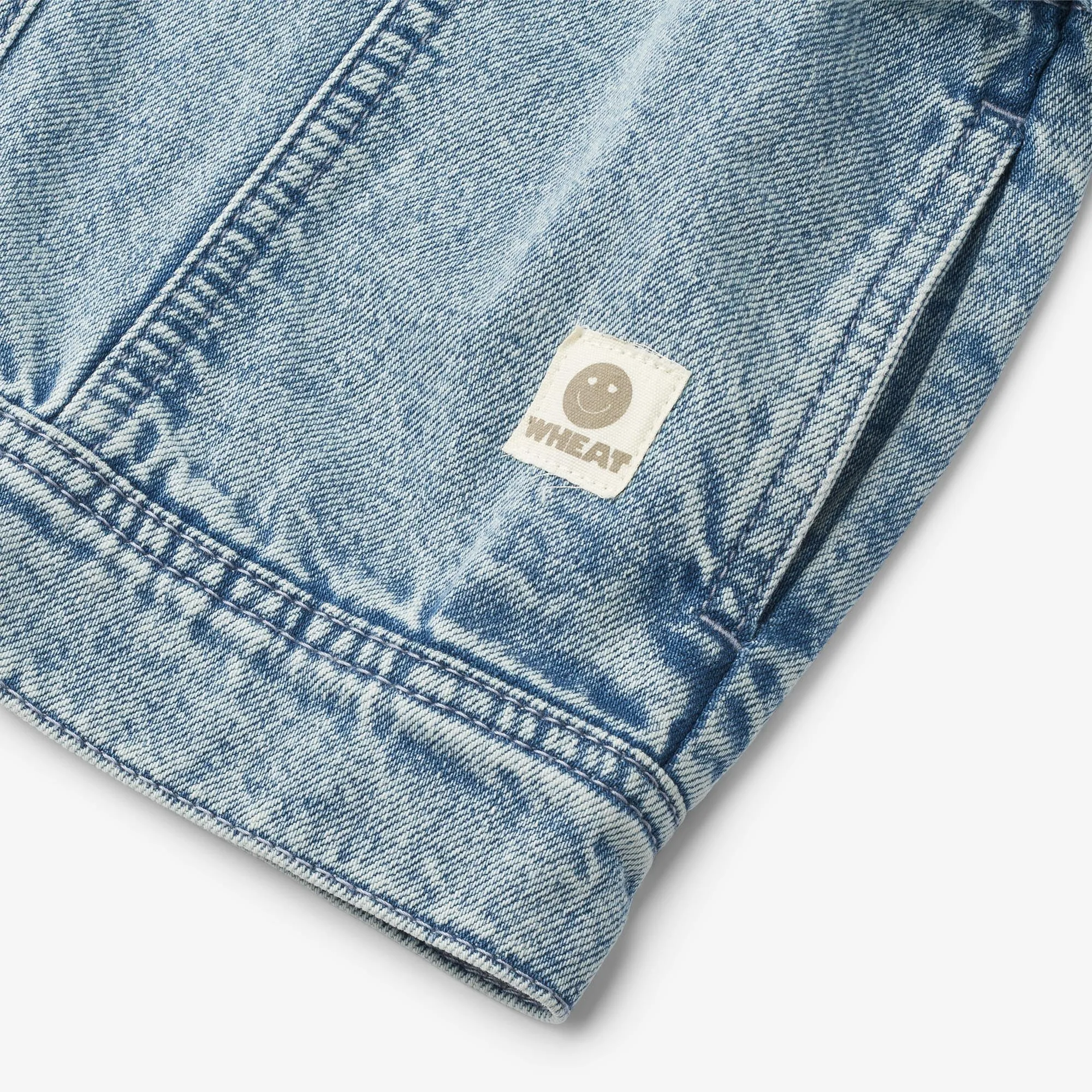 Wheat x Pernille Teisbæk | Denim jacket Vive - blue