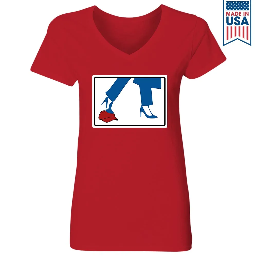 Women's V-neck T-shirt TSVB682