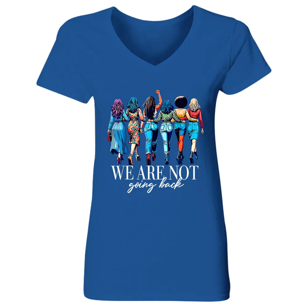 Women's V-neck T-shirt TSVB726