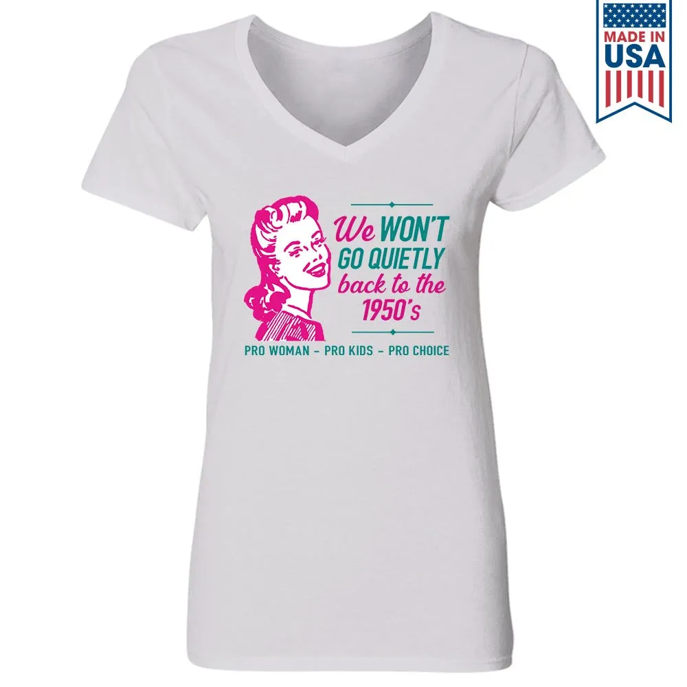 Women's V-neck T-shirt TSVW587