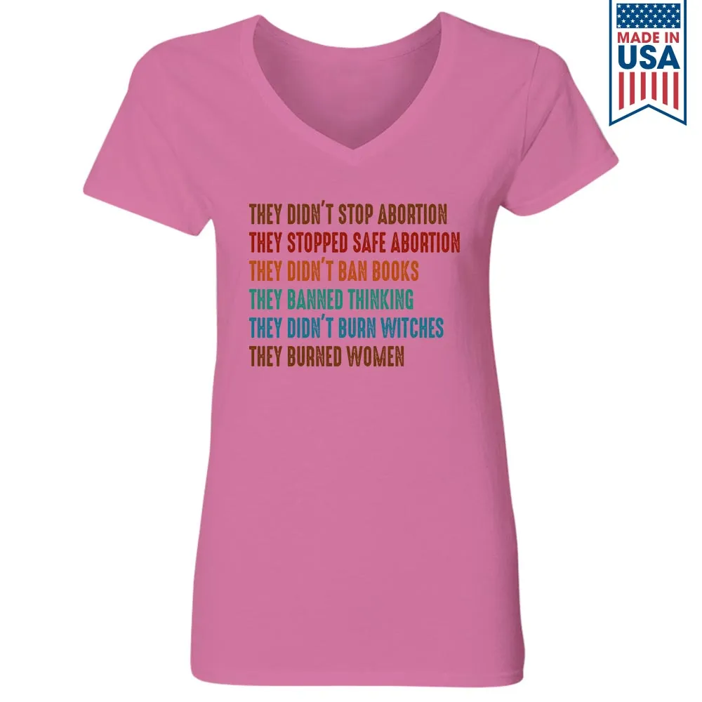 Women's V-neck T-shirt TSVW651