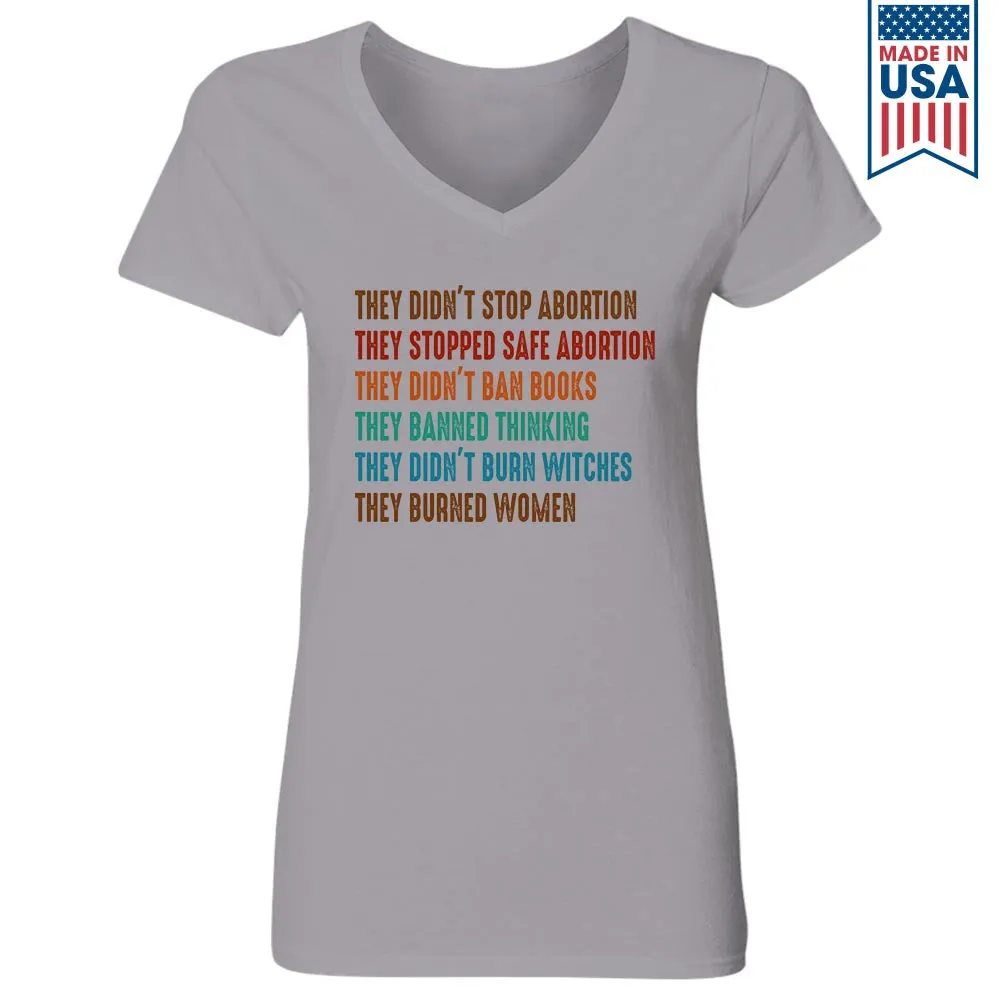 Women's V-neck T-shirt TSVW651