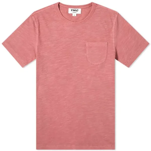 Ymc Wild Ones Pocket T-Shirt Pink